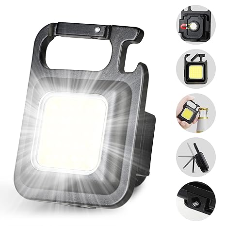 ed mini cob keychain and magentic flashlight portable usb rechargeable light 3 light modes with folding bracket ed mini cob keychain and magentic flashlight portable usb rechargeable light 3 light modes with folding bracket