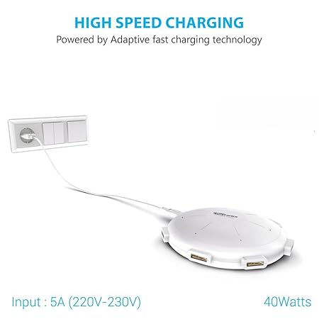 por 343 ufo usb home charger 6 ports 8a charging station for smartphones and tablets por 343 ufo usb home charger 6 ports 8a charging station for smartphones and tablets