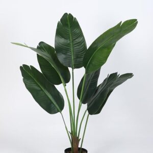Home plants with pot for interior decor/home decor/office decor (190 cm tall, green) (multicolor 23)