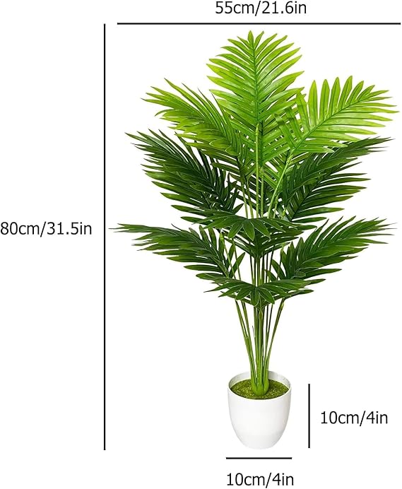 plants artificial floor plants large tropical palm tree tall monstera plant in pot faux plants for indoor outdoor home (areca | white pot, pack of one) plants artificial floor plants large tropical palm tree tall monstera plant in pot faux plants for indoor outdoor home (areca | white pot, pack of one)